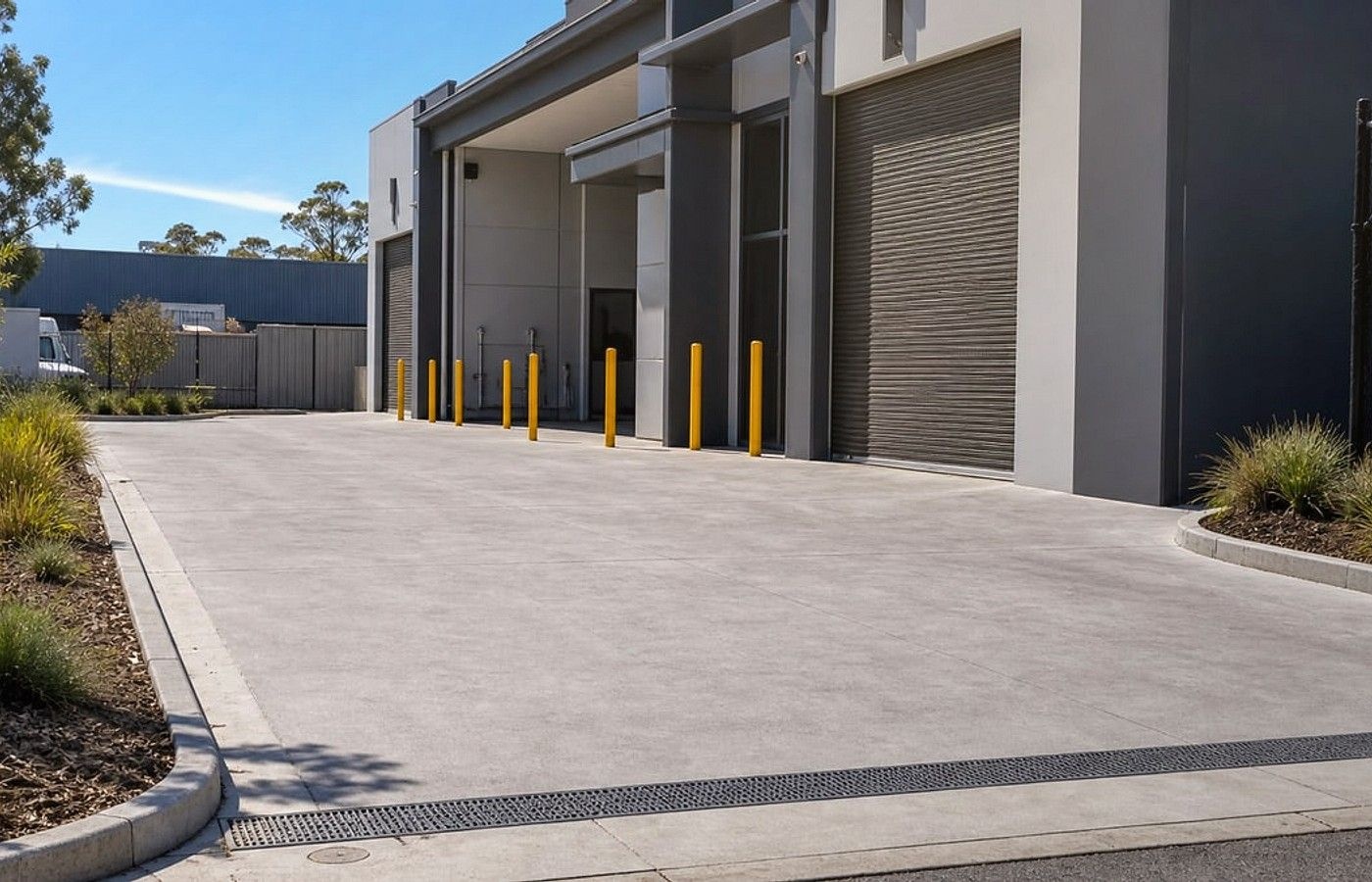Modern Commercial Concrete Access