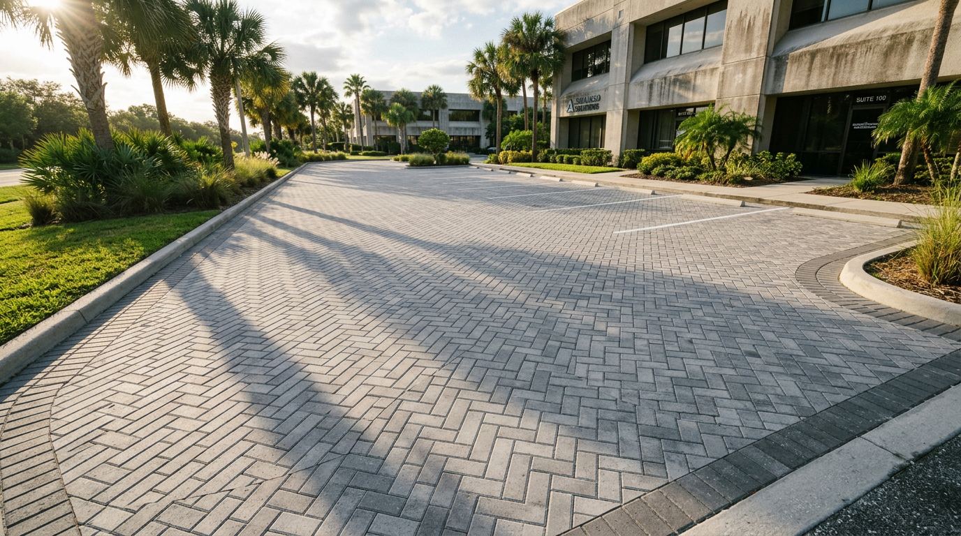 Commercial Paver Project Orlando