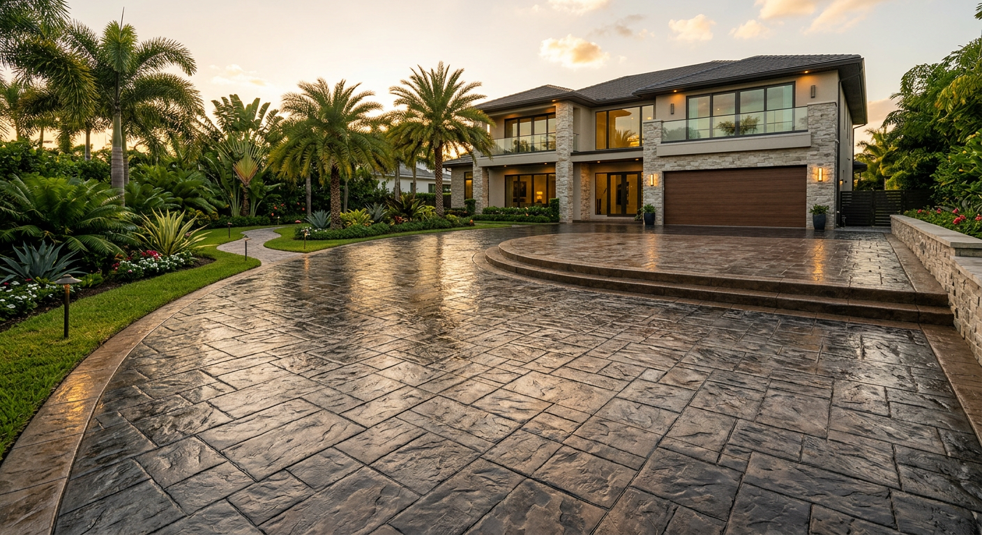 Luxury Stamped Concrete